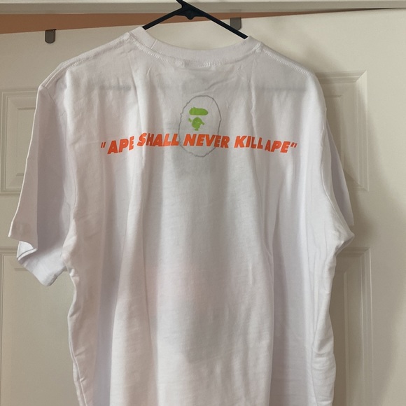 BAPE tee t-shirt Asian size XXL fits like a US Large - Picture 2 of 4